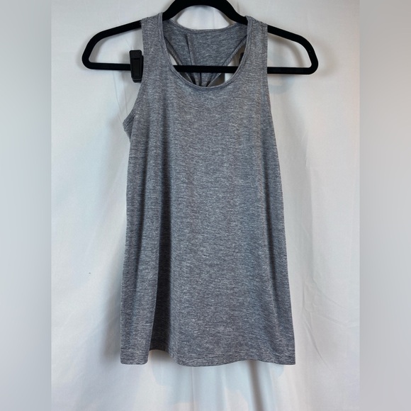 Gray Racerback Workout Tank - Picture 1 of 4